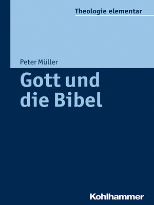 cover image of Gott und die Bibel